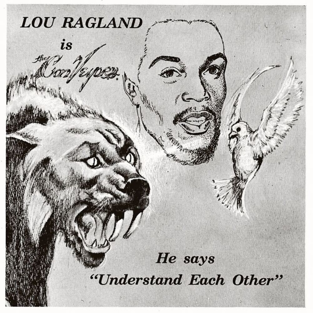 Lou Ragland - IS THE CONVEYOR "UNDERSTAND EACH OTHER" - Milky Clear  LP LP